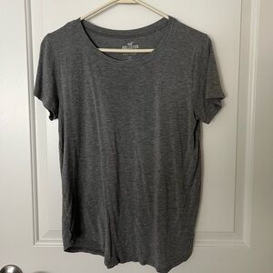 Hollister Gray Short Sleeve Tee